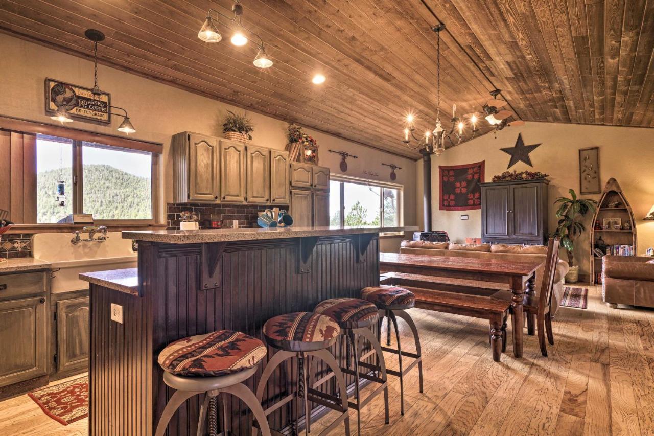 Cripple Creek Mountain Getaway With Hot Tub And Views! Exterior foto