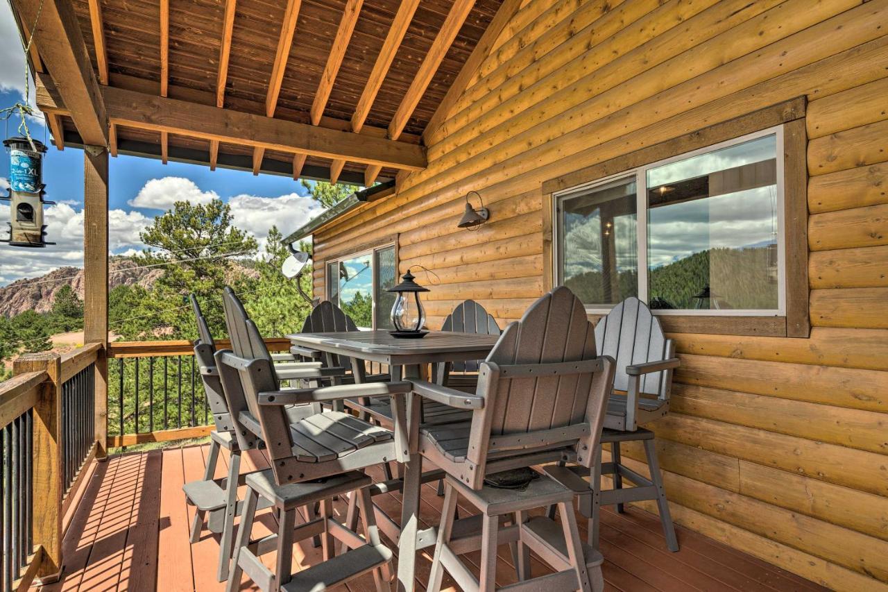 Cripple Creek Mountain Getaway With Hot Tub And Views! Exterior foto
